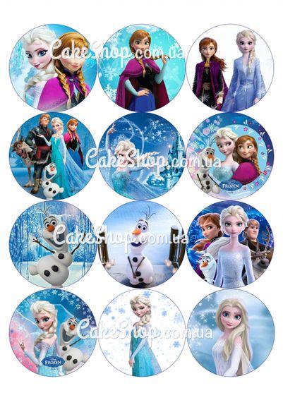 Вафельна картинка для капкейків 14, фото 1