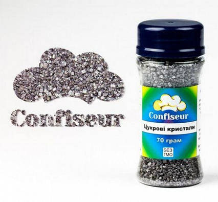 Цукрові кристали Срібло
