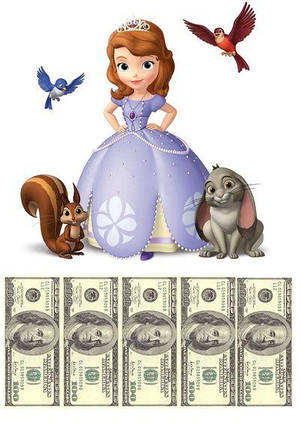 Вафельна картинка Софія Прекрасна 2