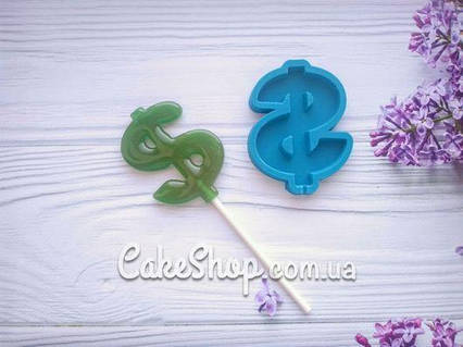 Силіконовий молд для льодяників Долар