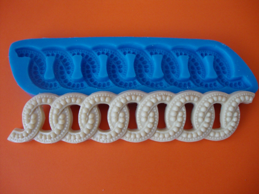 Силіконовий молд Бордюр стрічка 2, фото 1