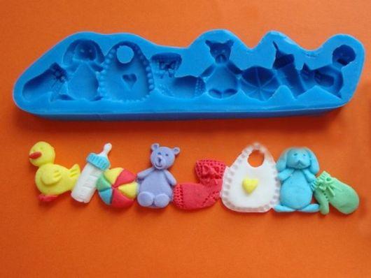 Силіконовий молд Бордюр дитячий 1, фото 1