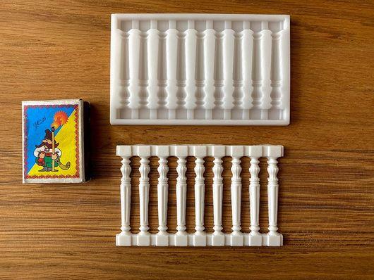 Силіконовий молд Паркан із балясин 3, фото 1