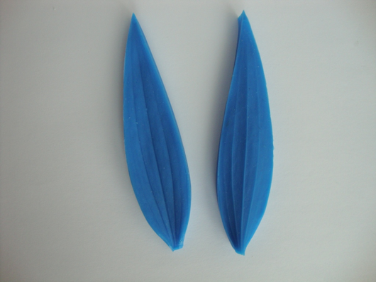 Силіконовий вайнер Лист лілії малий, фото 1