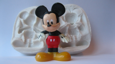 Силіконовий молд 3Д Міккі Маус, фото 1