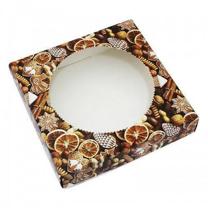 Коробка для пряників Солодощі, 20х20х3,5 см