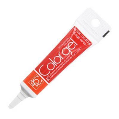 Барвник гелевий вишневий ROSSO CILIEGIA MODECOR 20 г, фото 1