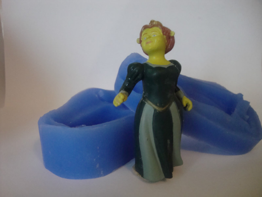 Силіконовий молд 3Д Фіона, фото 1