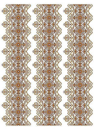 Вафельна картинка Вишиванка 27