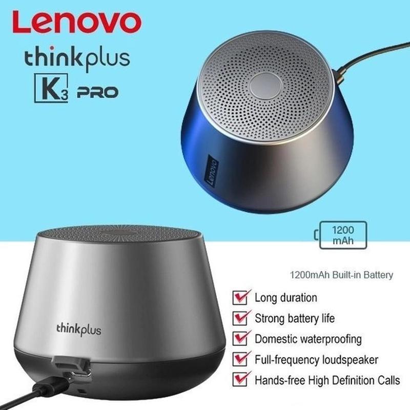 Портативна колонка Lenovo K3 Pro ThinkPlus (5W 1200mAh Bluetooth 5.0)