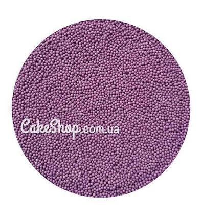 Посипка цукрова кульки Лавандові  1 мм, 50 г