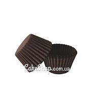 Паперові форми для цукерок і десертів 3х2, коричневі 50 шт