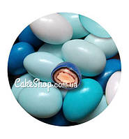 Декор шоколадний Яйця (блакитний мікс)