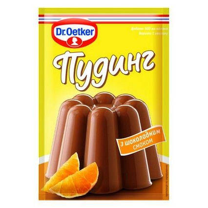 Пудинг з шоколадним смаком (ТМ Dr.Oetker)