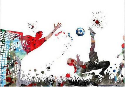 Вафельна картинка Футбол 3