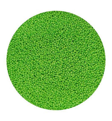 Посипка цукрова кульки Салатові 1 мм, 50 г