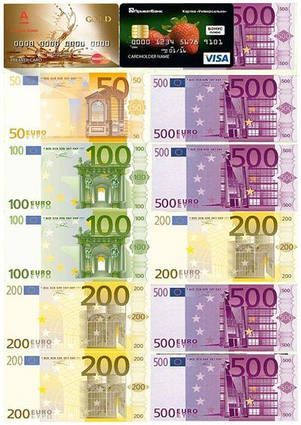 Вафельна картинка Гроші 15