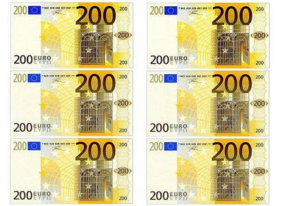 Вафельна картинка Гроші 1