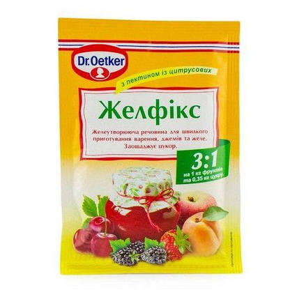 Желфікс 3:1 Dr.Oetker