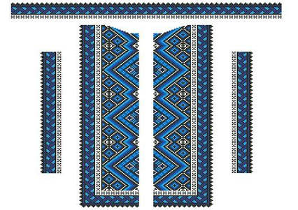 Вафельна картинка Вишиванка 23