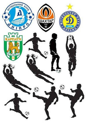 Вафельна картинка Футбол 6