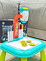 УЦІНКА № 97 Немає дисків. Дитячий проектор для малювання з фломастерами Блакитний, фото 8