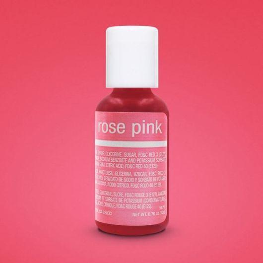 Гелевий барвник Chefmaster Liqua-Gel Rose Pink, фото 1