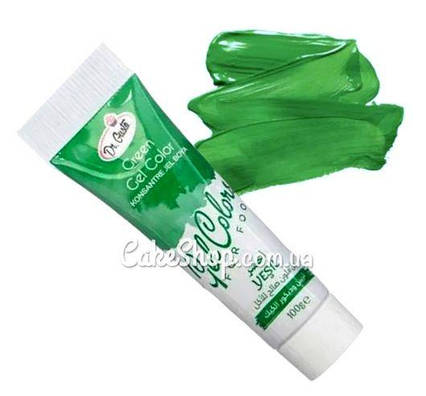 Гелевий барвник Dr. Gusto зелений (Green), 100 г