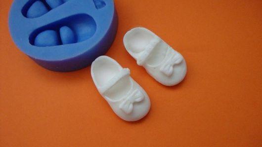 Силіконовий молд Сандалики, фото 1