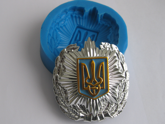 Силіконовий молд Значок Кокарда, фото 1