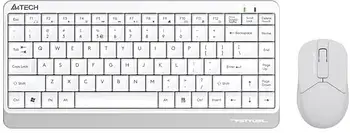 Комплект бездротовий A4Tech Fstyler FG1112 White