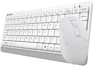 Комплект бездротовий A4Tech Fstyler FG1112 White, фото 3
