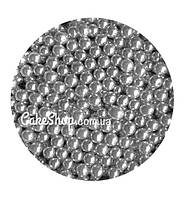 Посипка Кульки Срібні 5 мм, 50 г