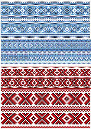 Вафельна картинка Вишиванка 2