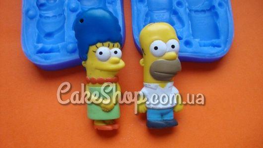 Силіконовий молд 3Д Сімпсони, фото 1