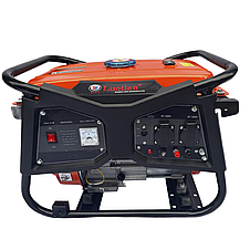 Бензиновий генератор Luotian R4500, однофазний 220 V, 50 Hz, 4000 W + баллон 5л червоний в подарунок, фото 3