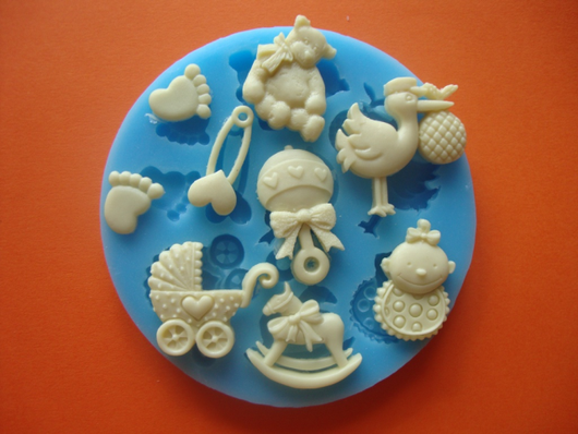 Силіконовий молд Набір дитячий № 4, фото 1