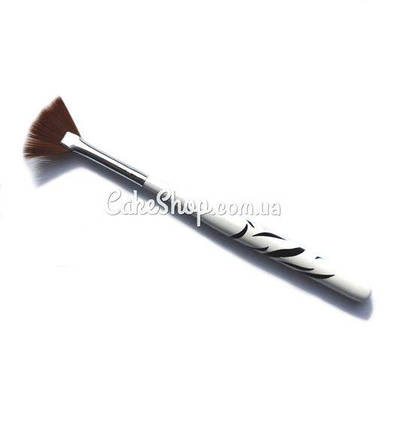 Пензлик-віяло для нанесення кандурину плаский