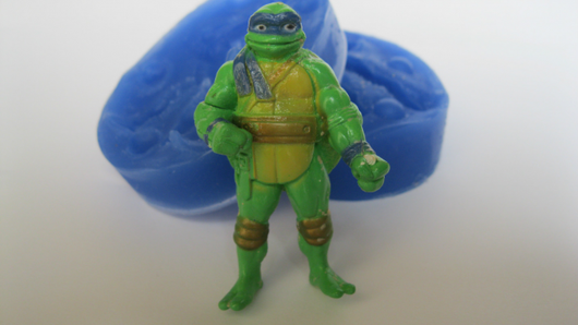 Силіконовий молд 3Д Черепашка Ніндзя, фото 1