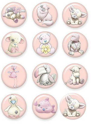 Вафельна картинка для капкейків 56