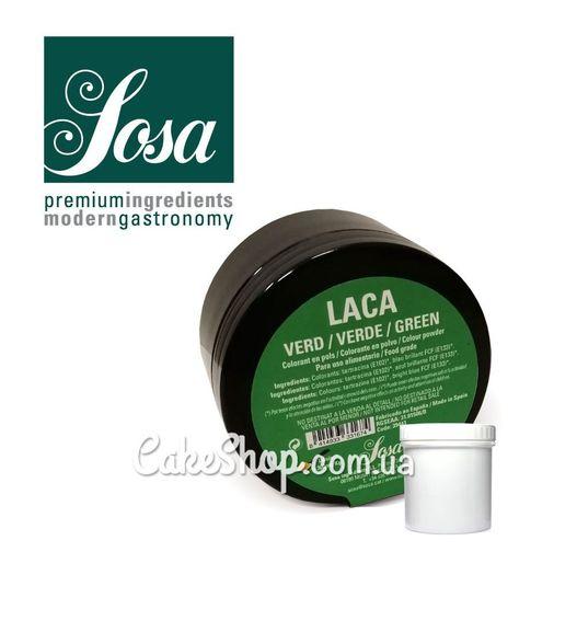 Барвник для шоколаду сухий Sosa Зелений/Green, 5г, фото 1