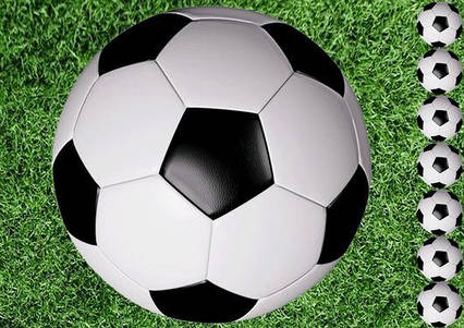 Вафельна картинка Футбольний м'яч 4