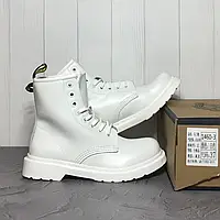 Жіночі черевики Dr. Martens1460 White Leather