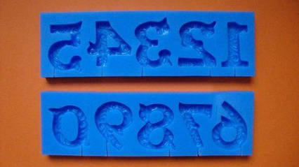 Силіконовий молд Цифри 6