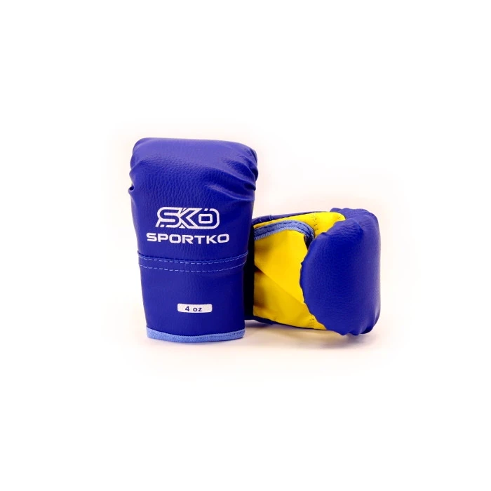 Детские перчатки для бокса 4 унц черные | Перчатки боксерские | Боксерские перчатки для тренировок - фото 3 - id-p2006955796