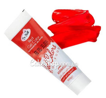 Гелевий барвник Dr. Gusto червоний (Red), 100 г