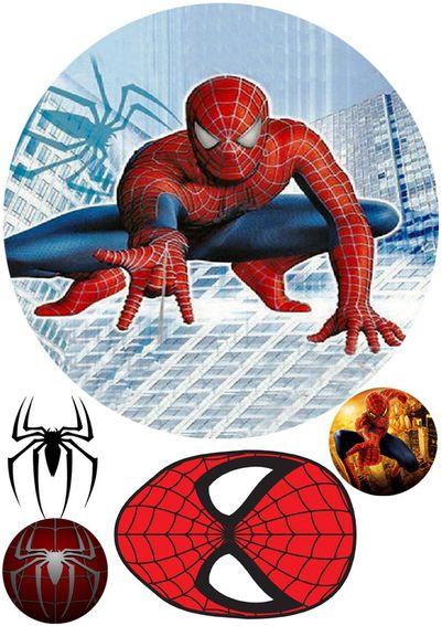 Вафельна картинка Людина-павук 1, фото 1