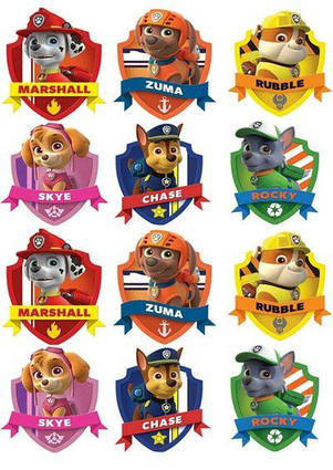 Вафельна картинка для капкейків 50