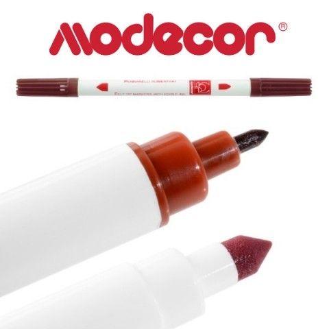 Харчовий маркер подвійний Коричневий MODECOR