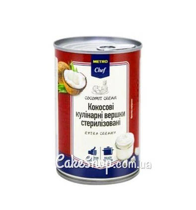 Вершки кокосові Metro Chef, 400 мл